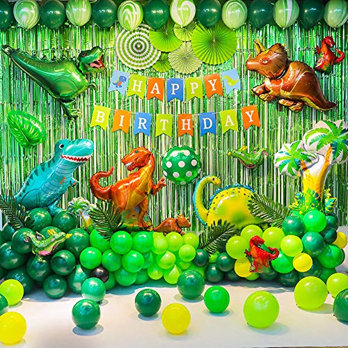 Gerlish-Dinosaur-Birthday-Party-Decorations-Dinosaur-Party-Supplies-Dinosaur-Balloons-for-Kids-Birthday-Theme-Party-Favors-0
