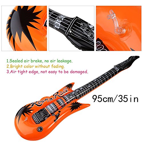 Yojoloin-Jumbo-12PCS-Inflatable-Guitar-Saxophone-Microphone-Balloons-Fun-Musical-Instruments-Accessories-For-Birthday-Party-Supplies-Favors-Photo-Booth-Props-Random-Color-12-PCS-0-3